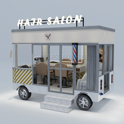 Elektrische mobiele kapsalon voor detailhandel en groentenverwerking