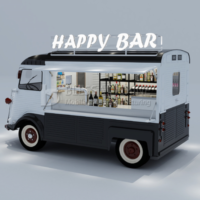 Externe stroomvoorziening Elektrische mobiele wijn cocktail drinkbar