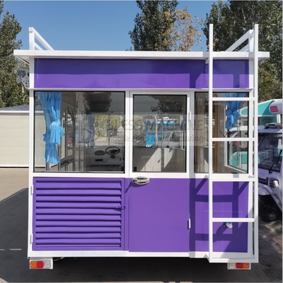 Batterijpakket Elektrisch mobiel kapsalon Barber Perm Shave Style Design Truck Cart