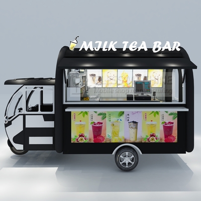 Milk Tea Bar Tricycle 2022 Elektrische driewieler voor complete machines en apparatuur bij Outlet