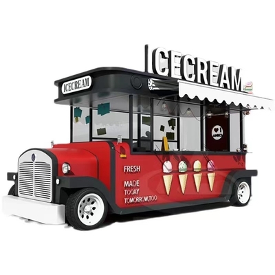 Op maat gemaakt 2022 Multifunctionele ijs koud drinken koffie melk thee trailer van truck