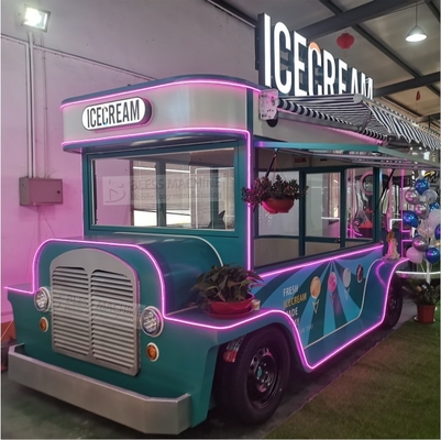 Op maat gemaakt 2022 Multifunctionele ijs koud drinken koffie melk thee trailer van truck
