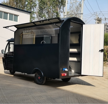 2023 Retail Elektrische mobiele driewieler voor verse dranken gegalvaniseerd stalen materiaal