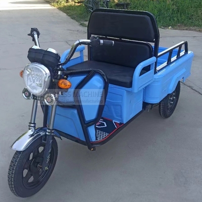 Multipurpose elektrische motorfiets driewieler met handelsborging en gegalvaniseerd staal