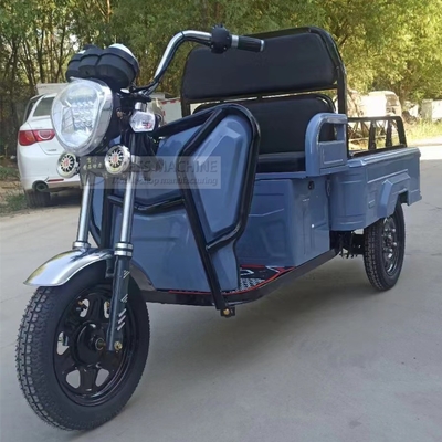 Multipurpose elektrische motorfiets driewieler met handelsborging en gegalvaniseerd staal