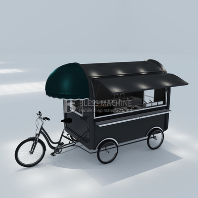 2022 Outlet Multipurpose Mobile Fast Food Snack Beverage Drinks Pedal Fiets Driewieler