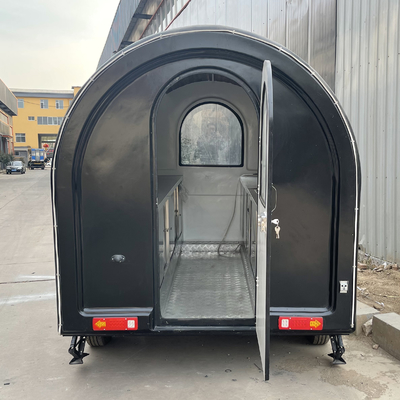 Multifunktioneel mobiel fastfood snack alcohol drank ijs trailer cart voor bakkerij