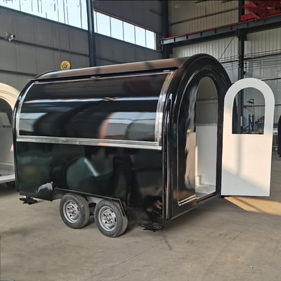 Multifunktioneel mobiel fastfood snack alcohol drank ijs trailer cart voor bakkerij