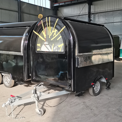 Multifunktioneel mobiel fastfood snack alcohol drank ijs trailer cart voor bakkerij