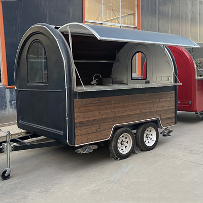 Multifunktioneel mobiel fastfood snack alcohol drank ijs trailer cart voor bakkerij