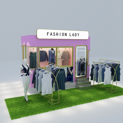 Commerciële mobiele winkel 2022 elektrische mode dame zweren kleding truck voor kledingverkoop