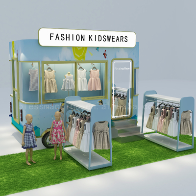 2022 Elektrische mobiele mode Kinderkleding Truck voor kledingverkoop Gemakkelijk