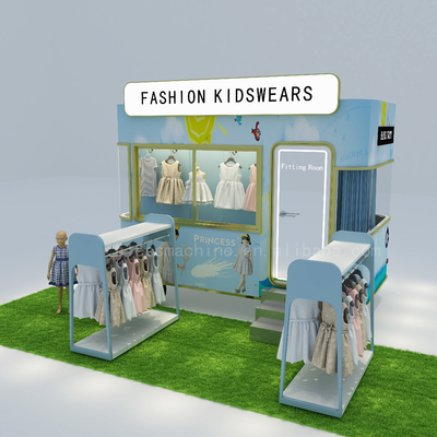 2022 Elektrische mobiele mode Kinderkleding Truck voor kledingverkoop Gemakkelijk