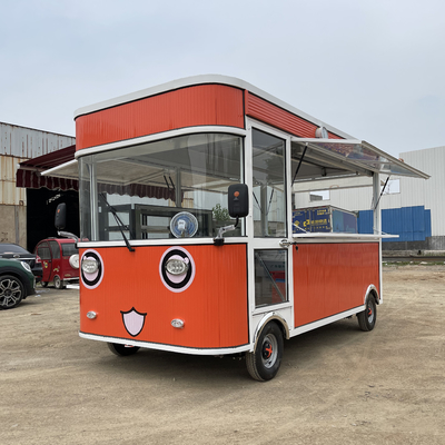 Multifunctionele batterijpakket Fast Food Snack Catering Van Truck Cart voor de detailhandel