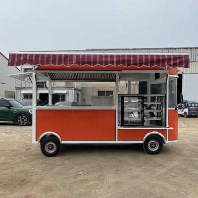 Multifunctionele batterijpakket Fast Food Snack Catering Van Truck Cart voor de detailhandel