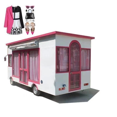 2022 Elektrische mobiele kleding kapsalon Boutique Truck Trailer Cart voor kruidenfabriek
