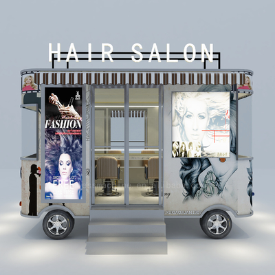 2023 Electric Mobile Hair Salon Barbershop Van Truck Trailer Boutique Cart voor thuis