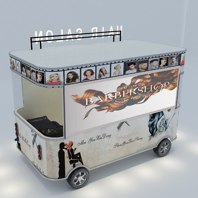 2022 Elektrische mobiele kapperswinkel kapsalon bestelwagen machines functie 40 km per uur