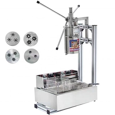 Super Performance Spaanse Churros Machine met lage investering en roestvrij staal materiaal