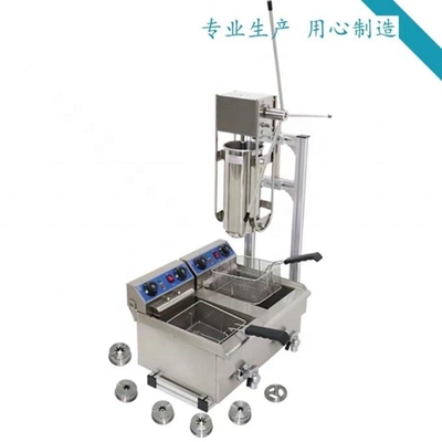 Super Performance Spaanse Churros Machine met lage investering en roestvrij staal materiaal