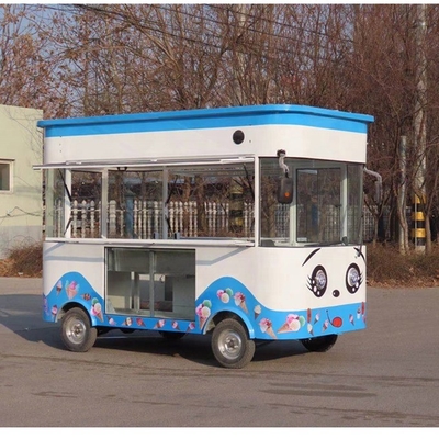 Elektrische vrachtwagen Super Performance Food Truck met lage investering 3200*1600*2350mm