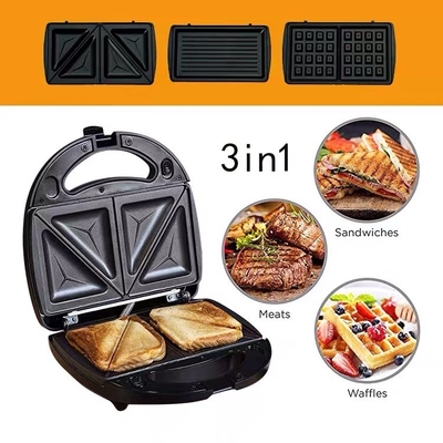 KJ-302 Huishoudelijke Panini-sandwich- en wafelautomaat met multifunctionele functies