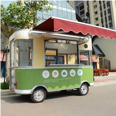 Voedselverwerkingsmachine Super Performance Mobiele Eetwagen Snackwagen met lage investering