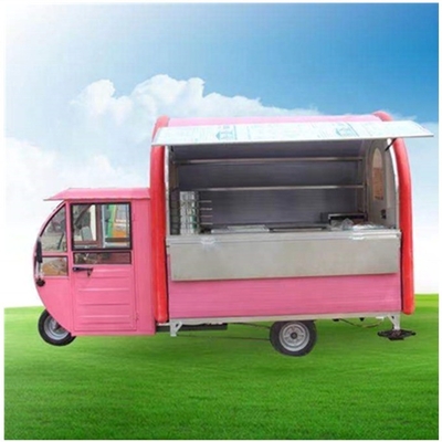 Outdoor Street Donut Fast Food mobiele foodcart trailer vrachtwagen met elektriciteitssysteem