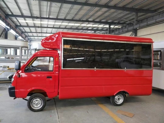 Multifunctionele Home Snack Truck Mobiele Elektrische Vierwielige Ontbijt Fast Food Track