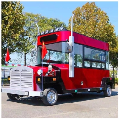 Op maat gemaakte Super Performance Ice Cream Tuk Tuk Pizza Trailer met lage investering