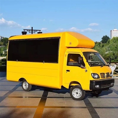 Mobiele voedingswacht Elektrische snacktruck voor snel ontbijt en groenten en fruit