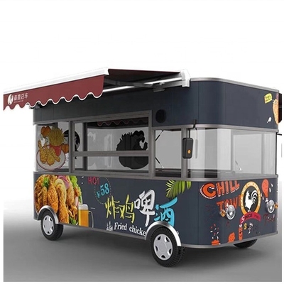 Een lage investering 2022 Food Trailer Truck voor actieve vraag en energiebesparend gebruik