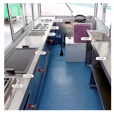 Multifunktioneel Super Performance Halal Food Truck lage investering en uitstekende prestaties