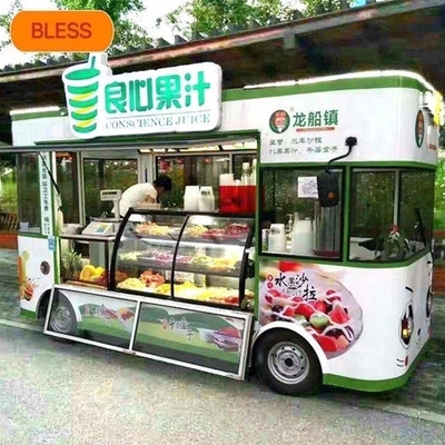 Elektrische mobiele voedingswa/kiosk/truck 2022 Professionele ijswa