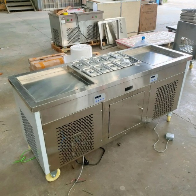 Ervaar de perfecte combinatie van smaak en design met onze koudsteen ijsmachine