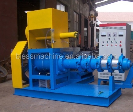 Elektrische of dieselaangedreven extrudermachine voor volle vetsoja voor reclamebedrijven
