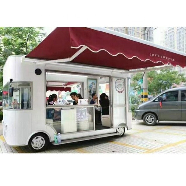 Gesneden metalen plaat en materiaal Elektrische voedseltruck voor fastfood in 2022 Standard