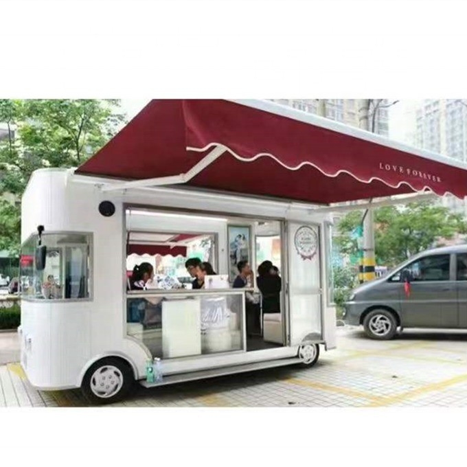 L225,00cm x B165,00cm x H210,00cm Canton Fair Cost Saving Corn Food Trailer BLS-FC165