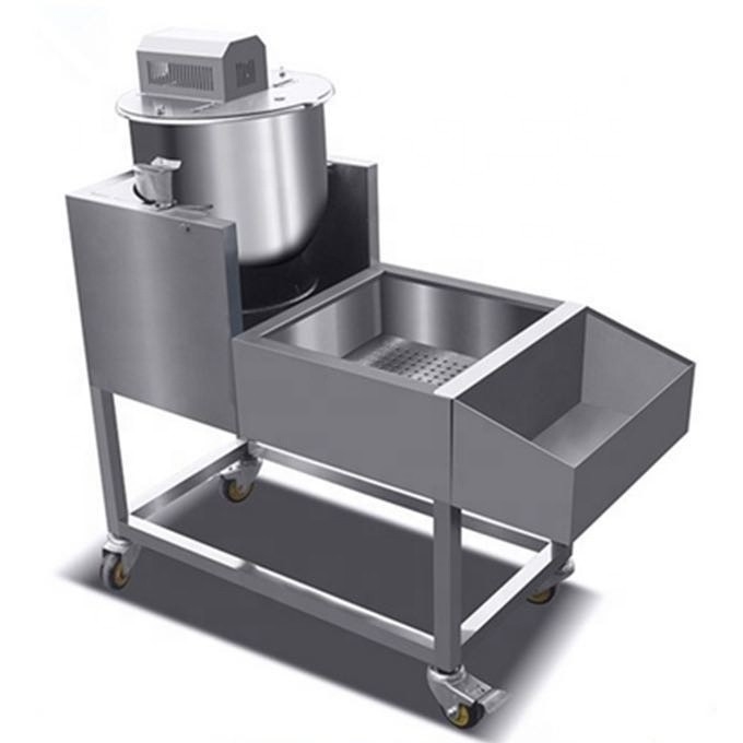80 kg elektromagnetische verwarming Maïs/rijspopcorn verwerkingsmachine voor en efficiëntie