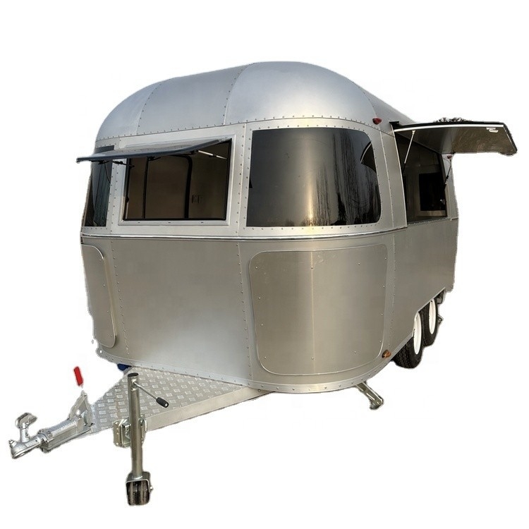 110V/220V Spanning Outdoor Keuken Fast Food Truck Trailer met kookapparatuur
