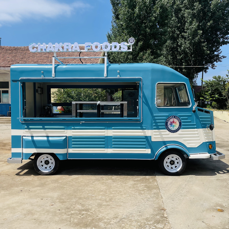 Multifunktioneel Fast Food Snack Catering Drinks Koffie Truck Trailer Cart voor boerderijen 2023