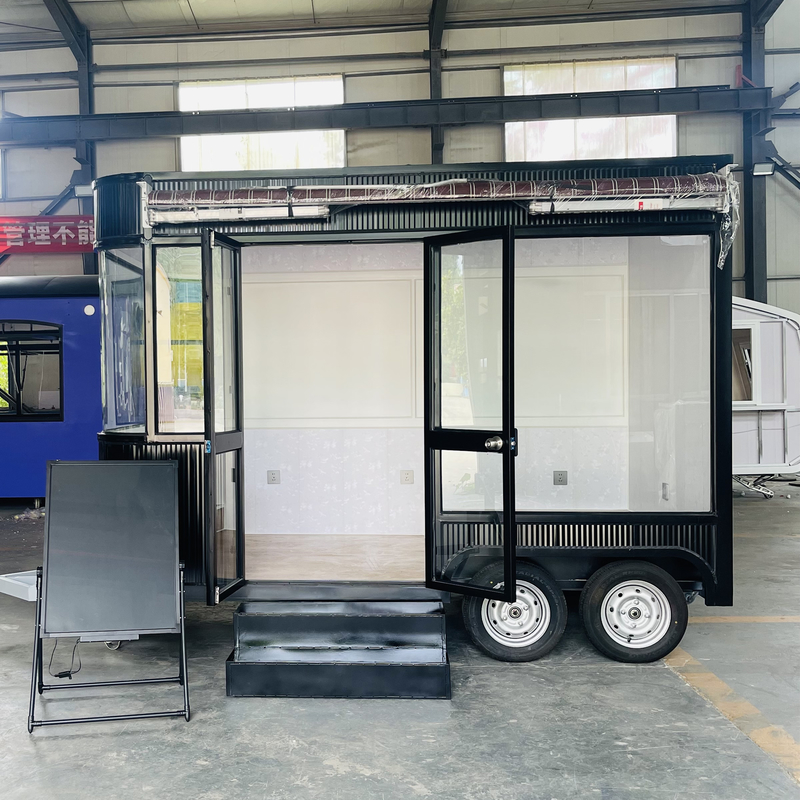 Multifunktioneel 3.0kw elektrisch mobiel salon vrachtwagen voor schoonheid make-up manicure oog-brauw vormgeving massage en SPA