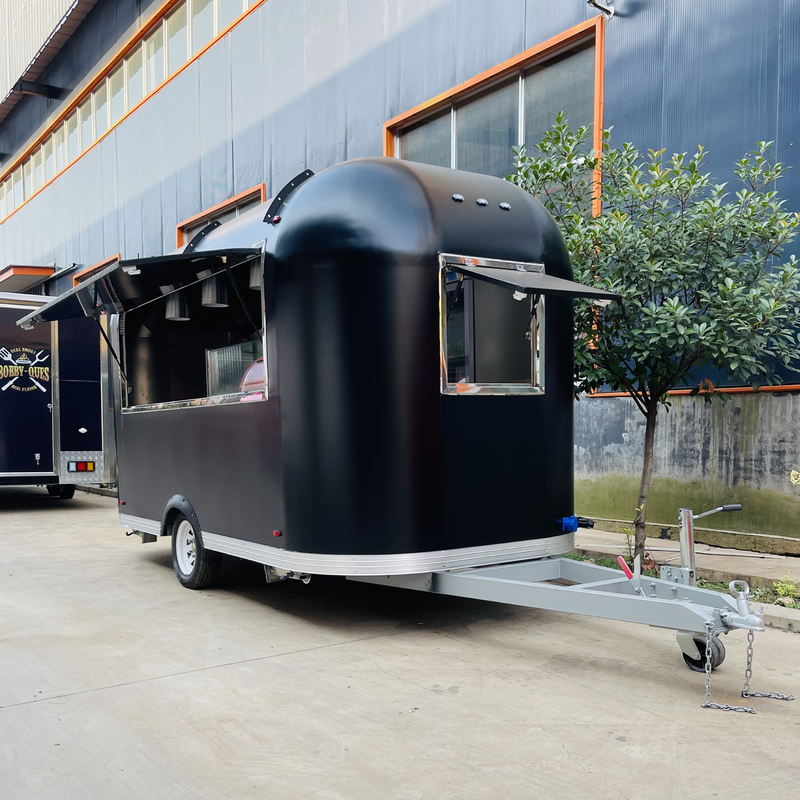 2023 Mobile Trailer voor Snacks Fast Food Drinks IJs Koffie Melk Thee en Duurzaam