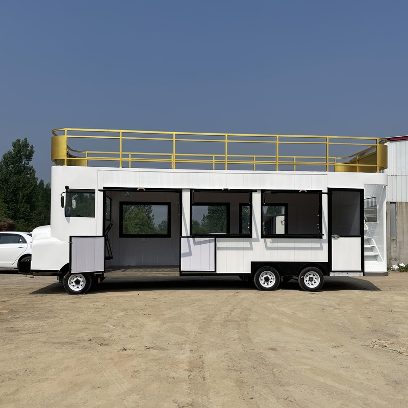 Outlet Outdoor Street Food Cart Fast Food Snack Beverage Drink IJs Cream Cake Catering