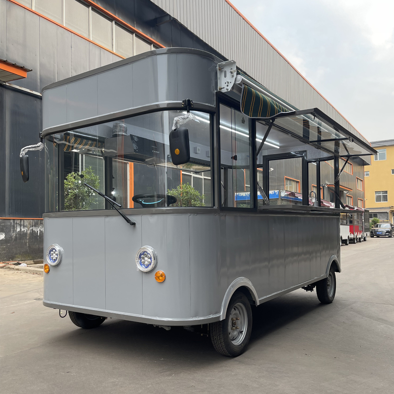 2023 Elektrisch mobiel Goederen Groenten Handwerk Kunstwaren Winkel Van Truck Trailer Cart