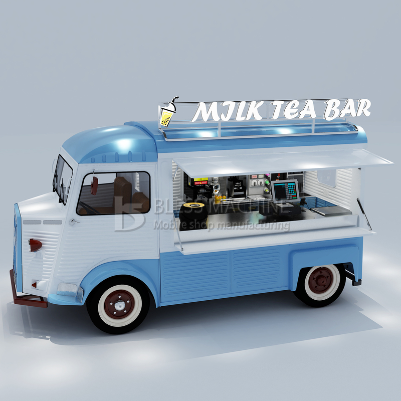 Sojabonen Street Food Mobiele elektrische foodtruck met 40 km/u snelheid van WE CARE
