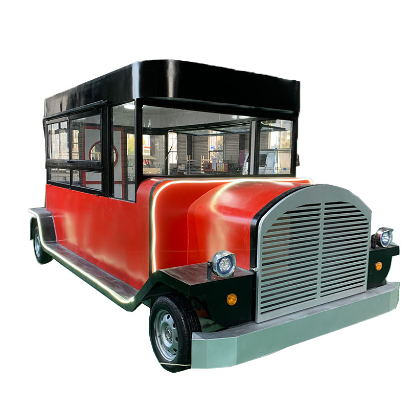 Commerciële Eetwagen Op maat gemaakte elektrische verkoopswagens Hot Dog mobiele voedseltruck 4 wielen