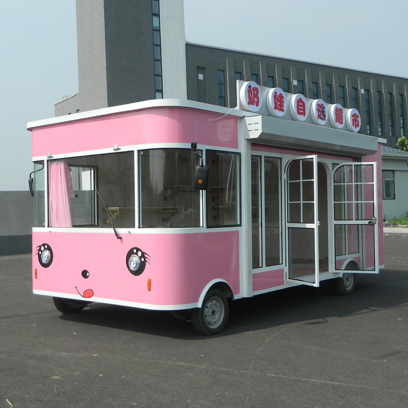 Elektrische mobiele kleding schoenen hoeden sjaals bestelwagen truck trailer winkelmandje 2023 outlet