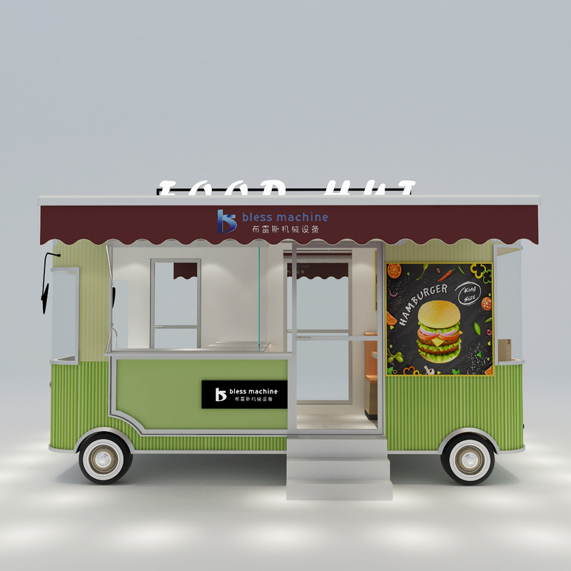 Vrijetijdsbesteding Fastfood apparatuur Elektrisch mobiel Snack Drank Catering Van Truck Trailer Kiosk Cart