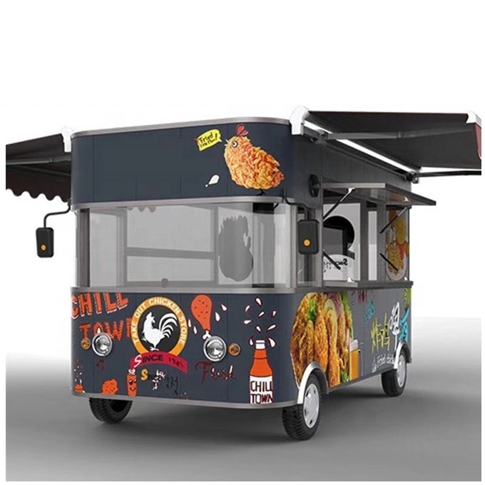 23 jaar tentoongesteld met een gebruiksvriendelijk ontworpen foodconcession trailer op de Canton Fair in Australië